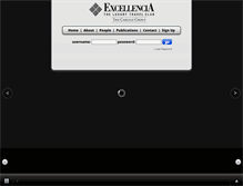 Tablet Screenshot of excellencia.com